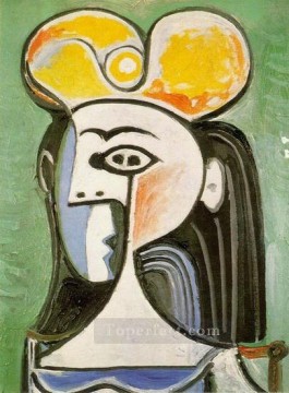 Busto de Mujer 1955 cubismo Pablo Picasso Pinturas al óleo